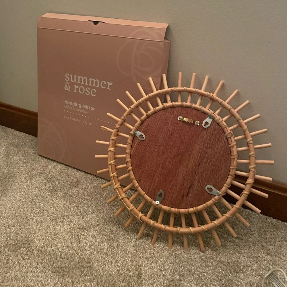 Summer & Rose hanging mirror